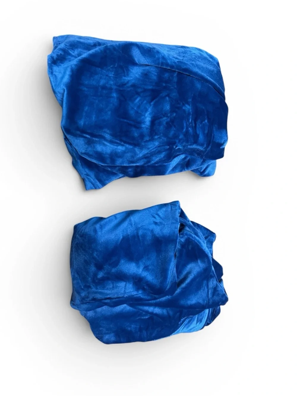 Navy Velvet Dining Chair Cover